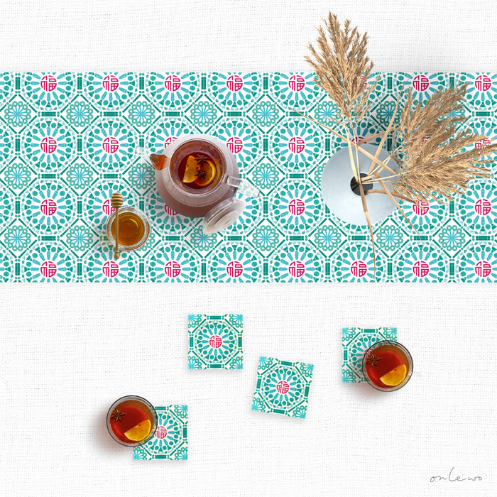 「anubundance  -  kueh tile」コースター