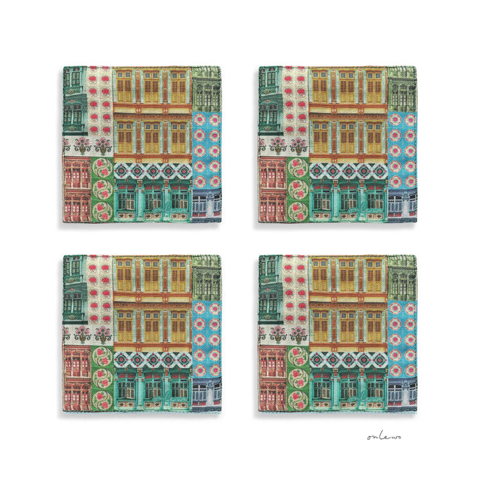 「anubundance  -  kueh tile」コースター