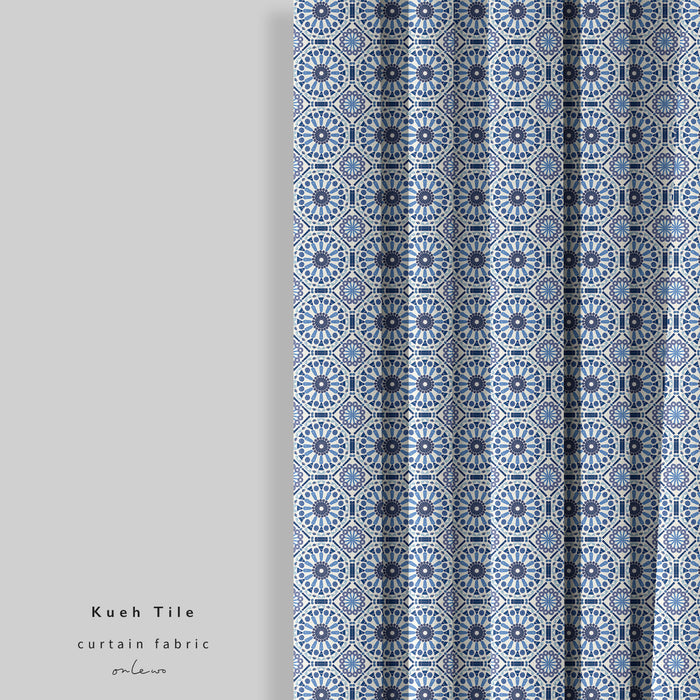 'KUEH TILE' Curtain Fabric