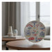 Onlewo 'Singapore Downtown' bone china plate — illustrated Singapore downtown landmarks including Victoria Theatre, Esplanade Park and Singapore River by Mike Tay