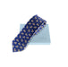 Onlewo 'Singapore Orchid - Vanda Miss Joaquim' 100% silk tie — modern rendition of Singapore's national flower, Singapore-designed corporate gift for men