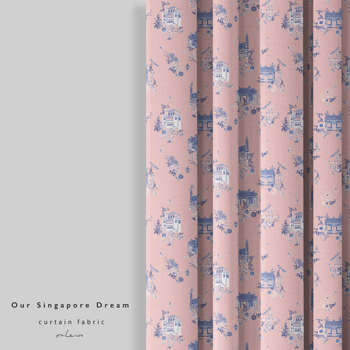 'OUR SINGAPORE DREAM' Curtain Fabric